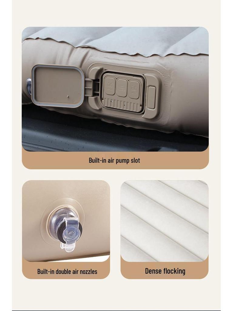 Uncle Snail Tesla Model Y Inflatable Car Mattress - Automatic Camping Travel Air Bed Sleeping Pad