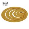 24pcs Background Acrylic Circle Mirror Tiles Self-Adhesive Art Decor DIY Wall Stickers Bedroom Decal
