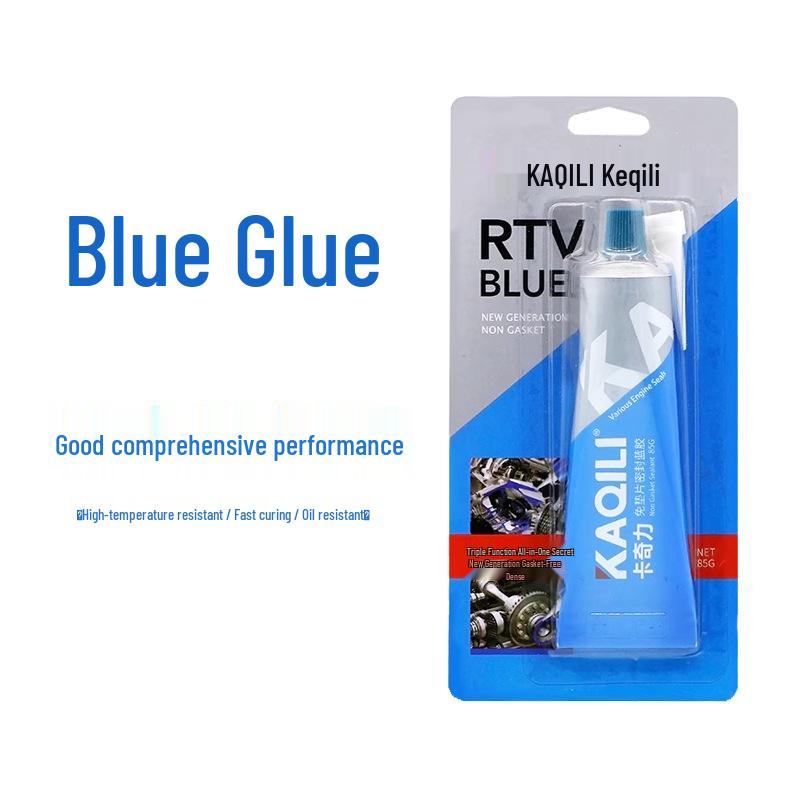 Jingu 586 High-Temp Red Glue Kachi Li Black Silicone Sealant, No-Gasket, Room Temperature Vulcanizing