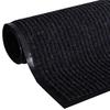 Paillasson - vidaXL - 117x220 cm - Antidérapant - PVC - Noir