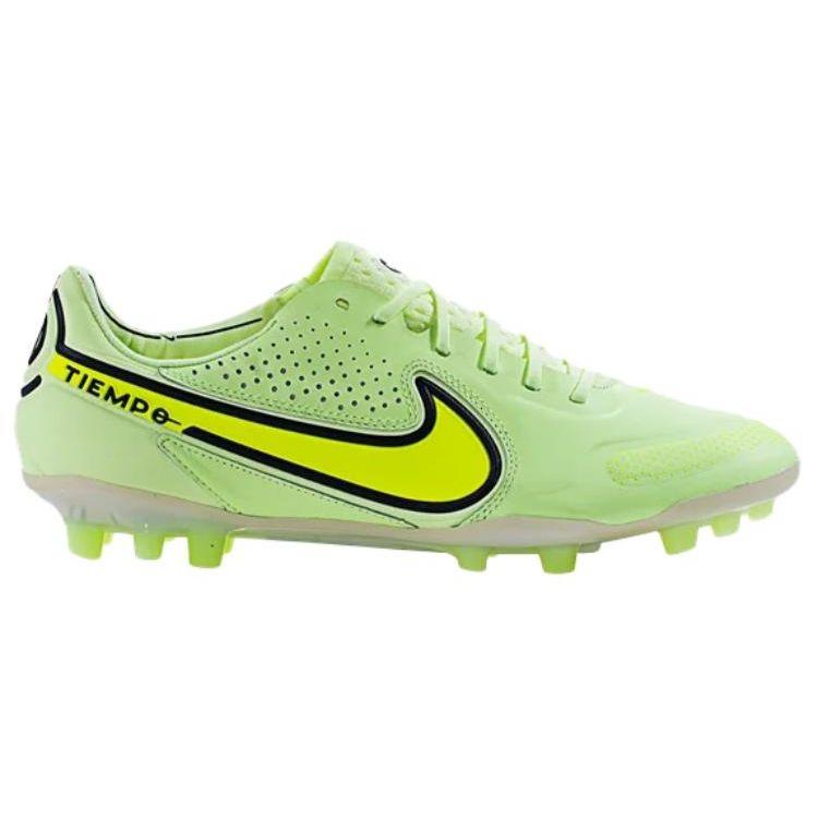 Nike Tiempo Legend 9 Elite AG Pro Luminous Pack Unisex Sneakers Grønn Nesten-Volt Summit-Hvit DB0824-705