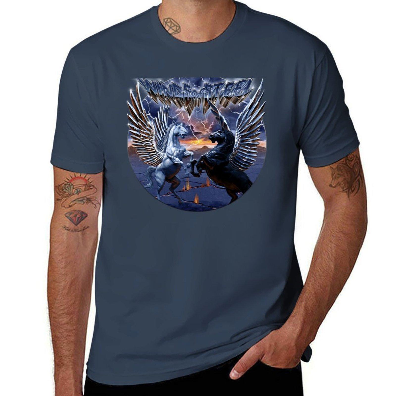 Wings Of Steel Ep Cover Tshirt Street Fashion Casual Tee Shirt S