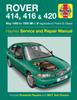 Kniha Rover 414, 416 & 420 Petrol & Diesel (May 95 - 99) M To V