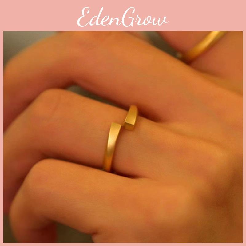 Adjustable Exquisite Couples Rings Infinite Love Design Copper Plated Jewelry Gold