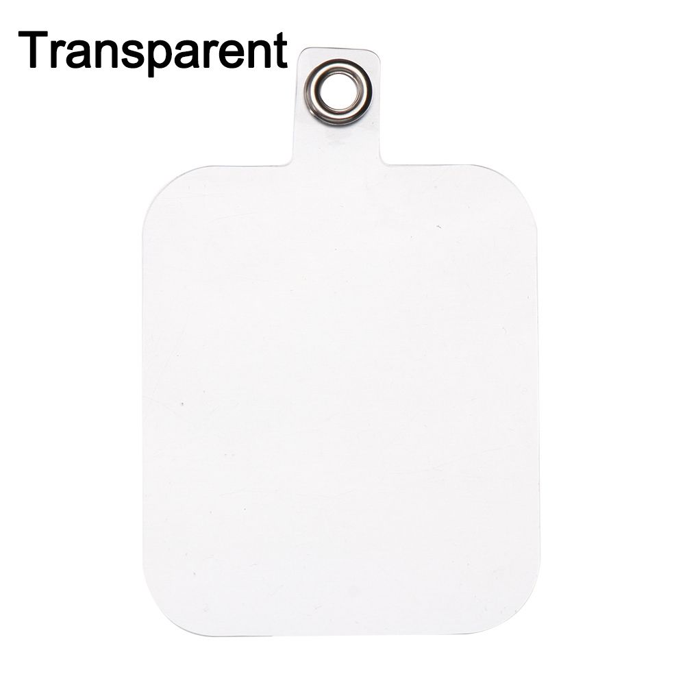 

Phone Lanyard Supplies Mobile Phone Shell Card Set Anti-lost Patch DIY Lanyard Gasket Neck Cord прозрачный