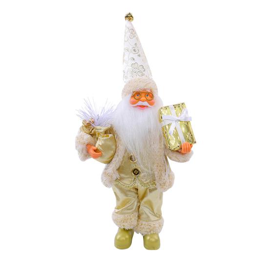 Weihnachten Weihnachtsmann Puppe Ornamente Niedliche Realistische Weihnachtsmann Figur Festliche Feiertagsdekoration für Zuhause Küche Hotel