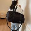 Women's sports and leisure large-capacity going out portable travel bag dry and wet separation fitness bag can be set, tie rod belt shoe compartment