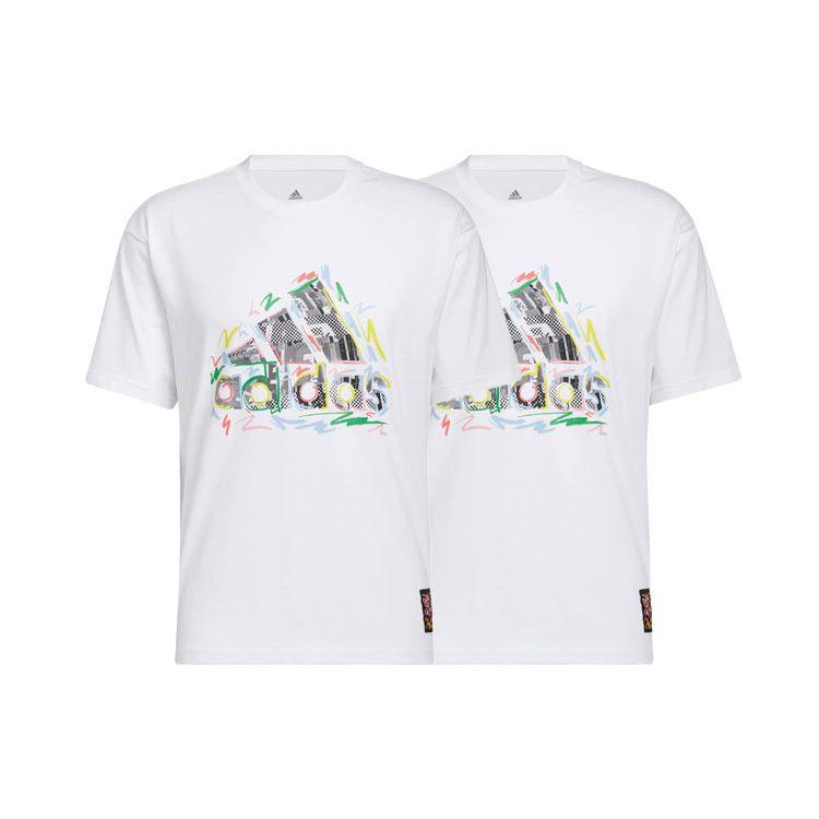 Adidas T Shirts Men's Crew Neck Moderate Straight Fit HC4456