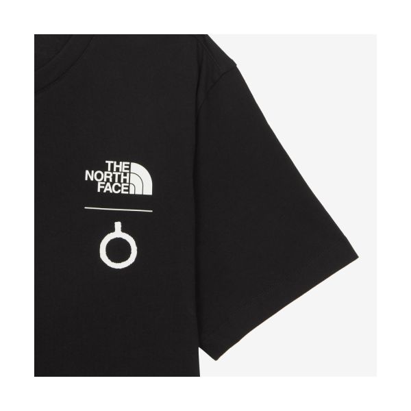 The North Face Logo Pattern Crew Neck Short Sleeve T-Shirt Men Tops Black NT7UR62A
