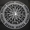 Tarot Tablecloth Divination Tarot Card Pad Pendulum Magic Pentacle Runes Cloth
