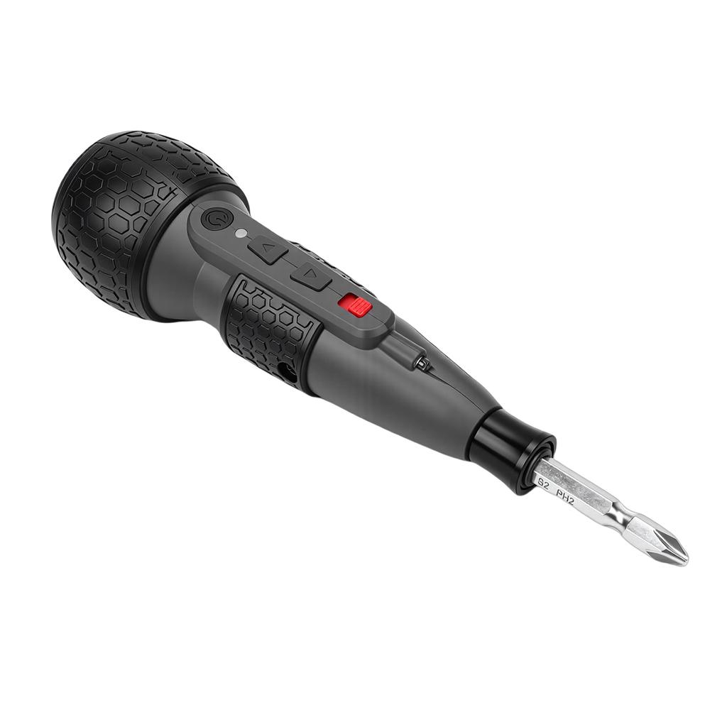 Cordless Electric Screwdriver Adjustable Torsion USB Rechargeable Electric Screwdriver for Household Maintenance