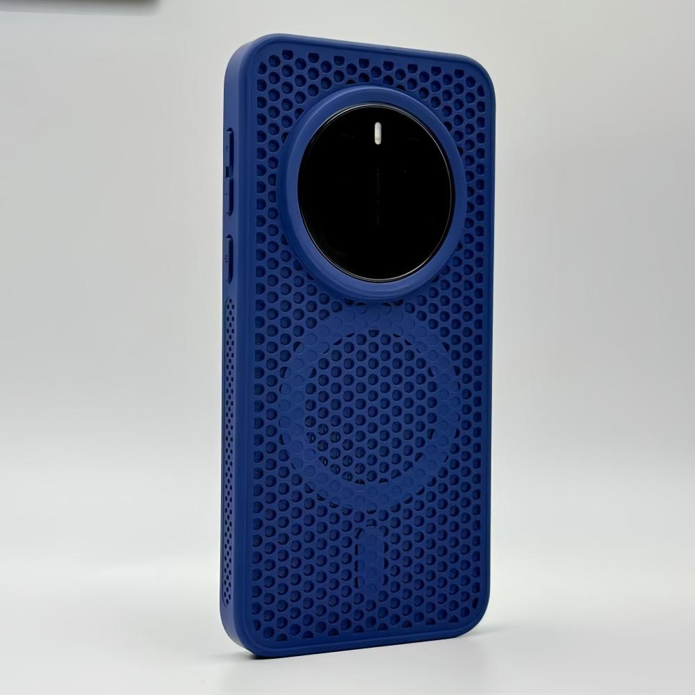 Breathable Honeycomb Magnetic Case for OnePlus 13 12 Ace5 Pro Hard Plastic For Magsafe Wireless Charging Shockproof Matte Cover