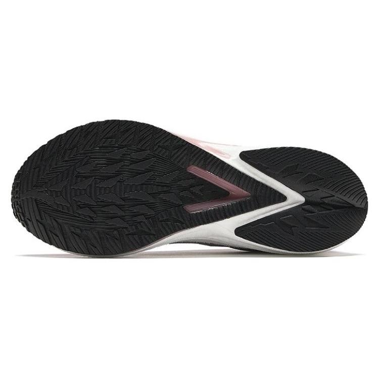 New Anta Rocket 5.0 Cushioned Slip Resistant Low Top Running Shoes Women's Gray Black 122345523-6