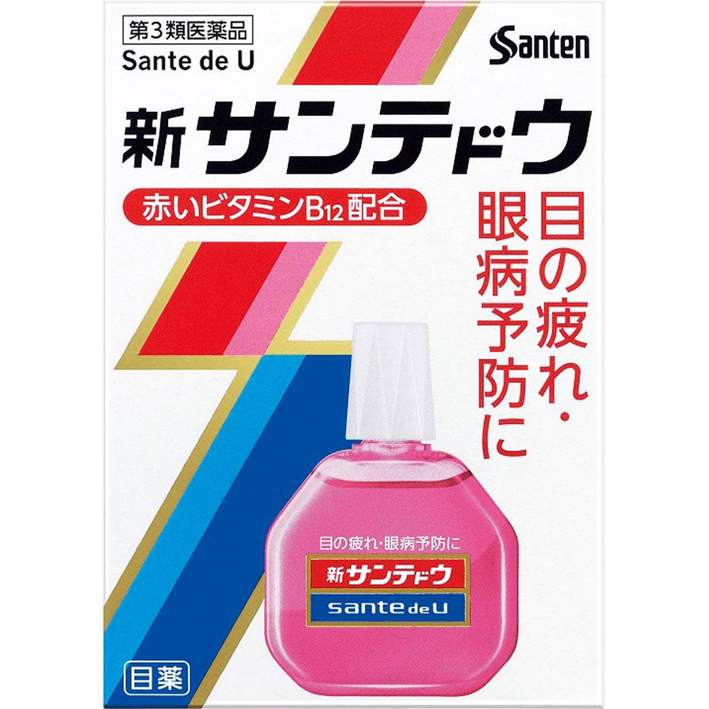 Santen Pharmaceutical Sante Shin-Dou a 15ml Blurred Vision Eye Drops Indications: Eye Fatigue, Prevention of Eye Diseases (e.g., After Swimming, When