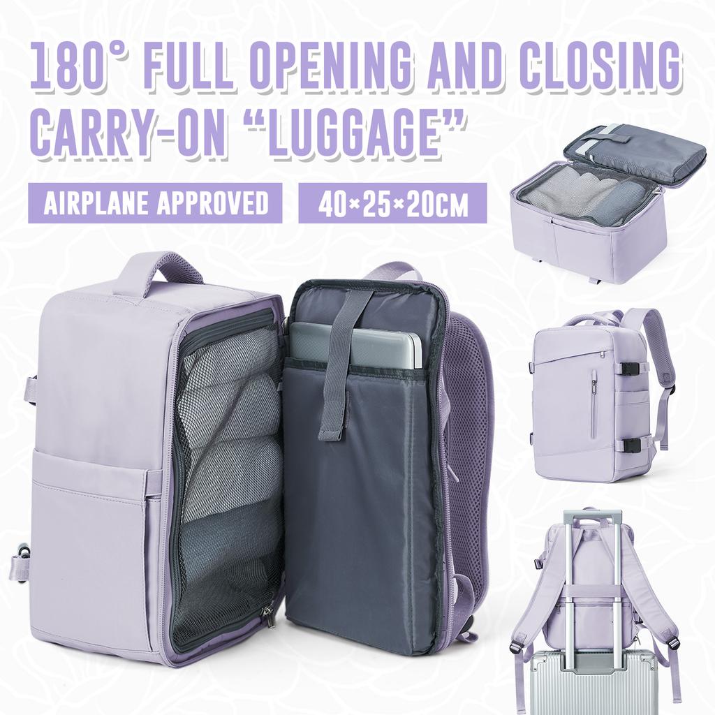 Hand Luggage Travel Bag Backpack Travel Cabin Airplane 40x20x25 Women's Men's Laptop Bag Business Work Backpack Ryanair Backpack
