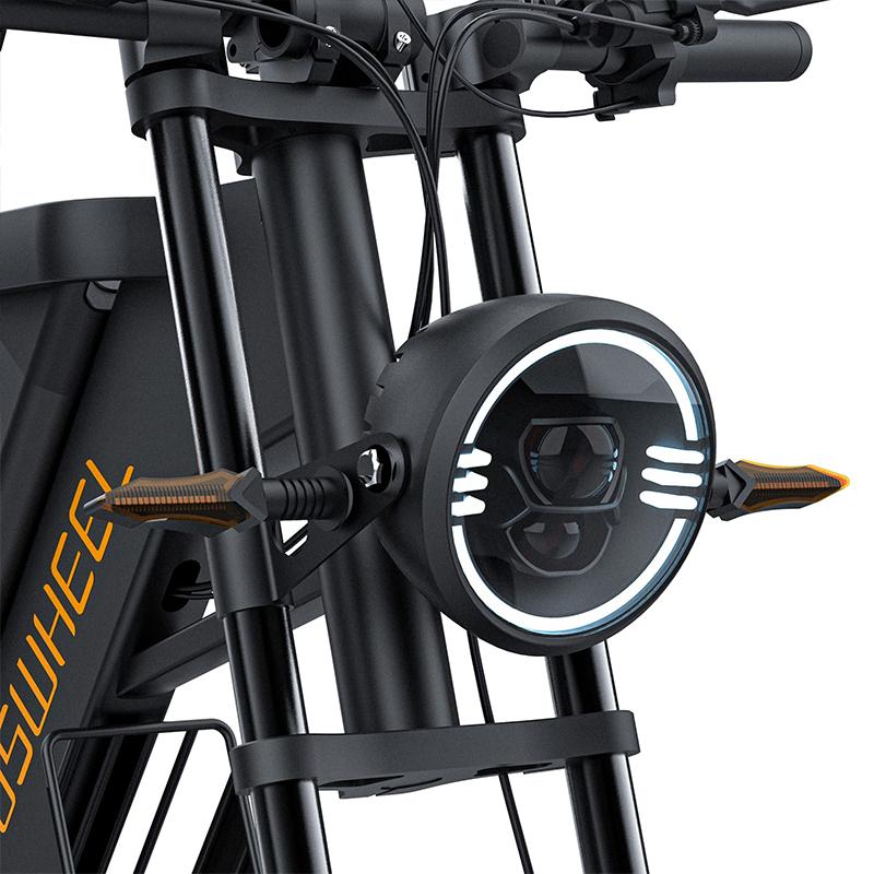 Bicicleta de Montaña Eléctrica Coswheel GT20 Doble Motor, 2000W/4000W, Batería 20AH/40Ah Neumático Ancho de 20 Pulgadas Ebike Todoterreno Off-Road
