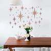 42pcs Acrylic Star Mirror Wall Sticker Removable Waterproof With-adhesive Children Room Kindergarten Home Decoration