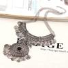 Bohemian Vintage Necklace For Women Gypsy Double Chain Coin Ethnic Tribal Statement Necklace Turkish Jewelry Collier