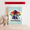 Incredibox Customize Your Name Diamond Painting Round Diamond Diy Frameless Holiday Artwork Suitable For Home Office Wall Decoration