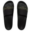 Emporio Armani EA7 Slip-On Round Toe Beach Sandals Unisex Sandals Black 7X000110AF15128MC139