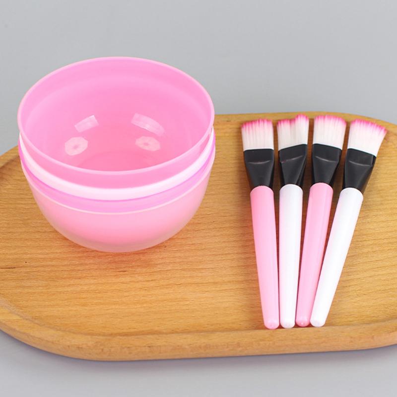 Conjunto de Tigelas para Máscara Facial Mistura Facial Aplicador de Máscaras Faciais Misturador Ferramenta de Medição Borracha de Maquiagem Ferramentas de Tigela para Faciais