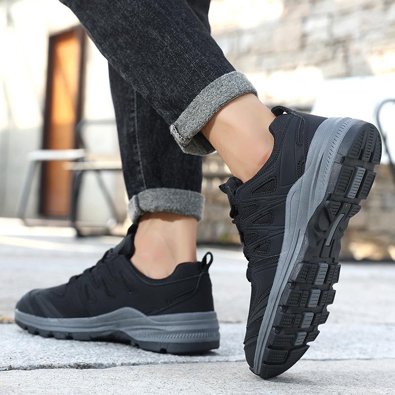 Anti-slip Hiking Shoes for Men Breathable Outdoor Sports Shoes Climbing Trekking Sneakers Anti-collision Big Size 39-48