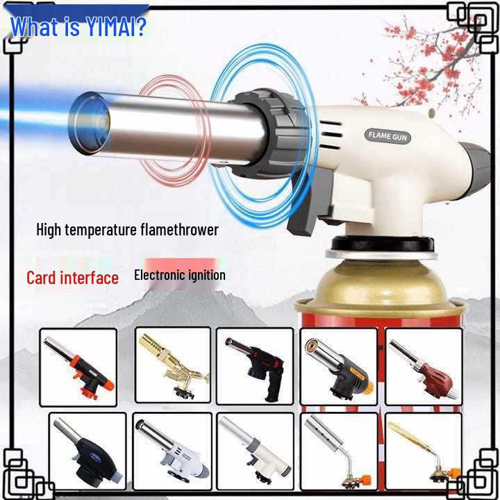Supply 803# Blowtorch Gas Flame Welding Torch for Outdoor Barbecue Ignition