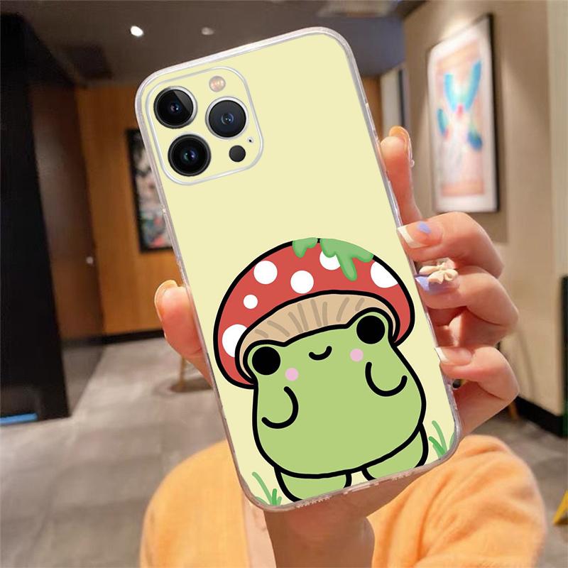 Phone Case For iphone 17 Air 17 Pro Max 16 15 14 13 Pro Max 15 16 Pro 15Plus Frog