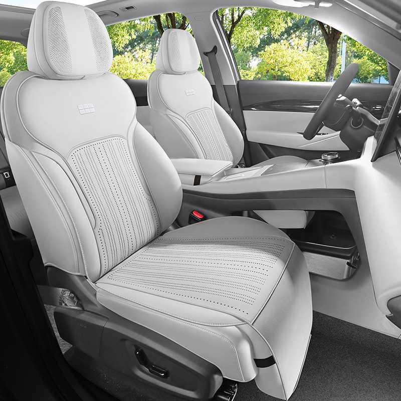 Geely Galaxy E5 All-Season Suede Car Seat Cover Model Year Notes [Rear Split]