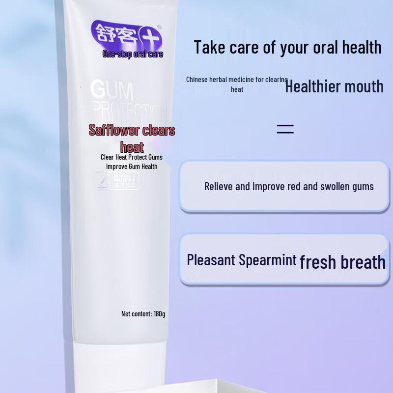 Shuke Safflower Whitening & Fresh Breath Toothpaste - Family Pack