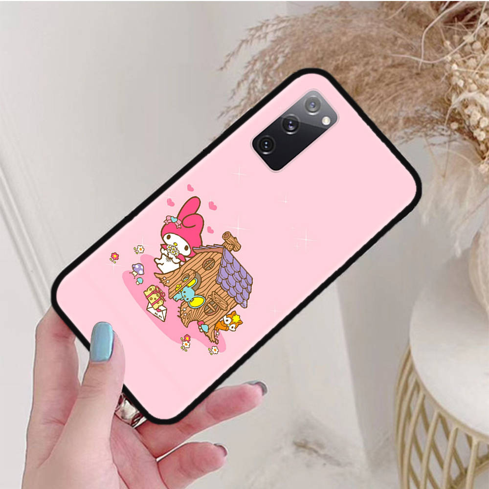 Black Case for Xiaomi Poco X6 X4 M5 M6 F5 F6 C65 C55 C50 C51 C40 Pro Redmi 14C A3X 13C 12C 11T 10A 9C Note 7 6 8A Plus L-10 My Melody