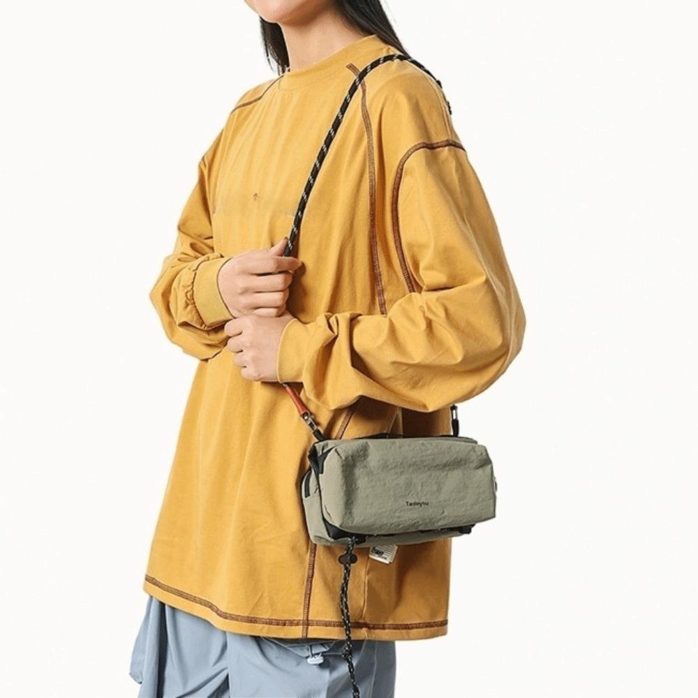 Koreanischer Stil Einzelne Schultertasche Mehrschichtige Wasserflaschentasche Oxford-Stoff Umhängetasche Damen