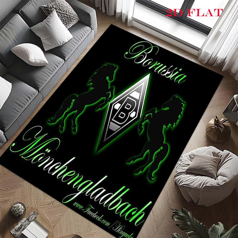 Borussia Carpet Rug for Living Room Bedroom Home Sofa Decoration,Kids Play Nonslip Floor Mat