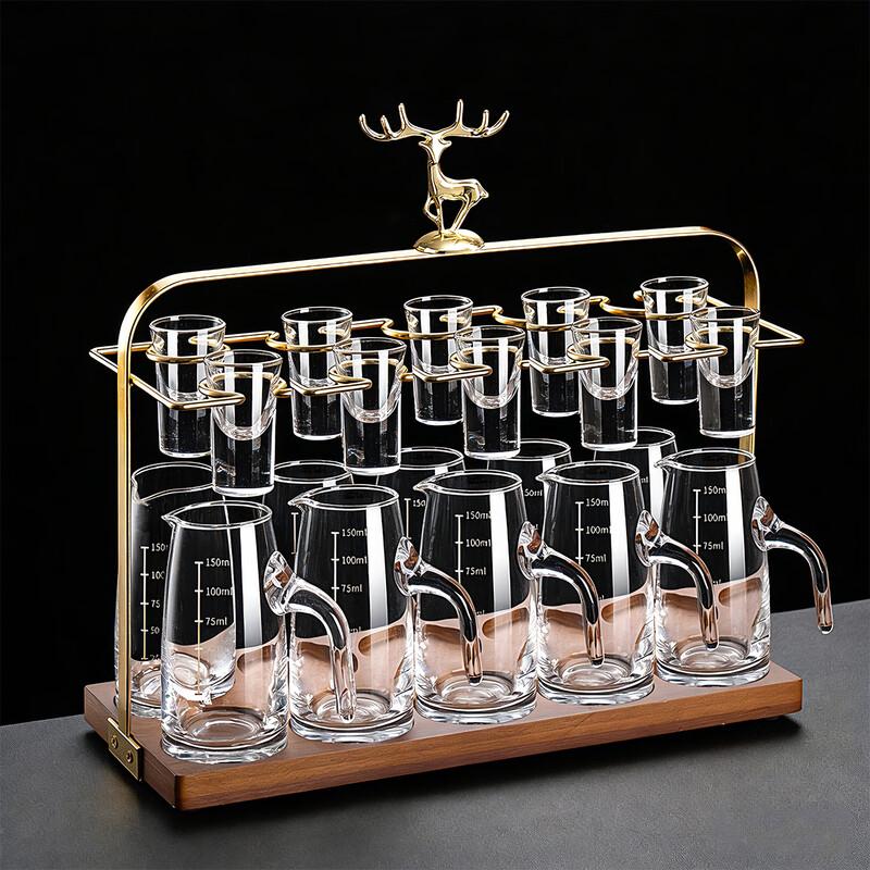 White Wine Decanter and Glass Set