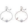 12mm Crystal Clear Bracelet for Women