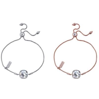 12mm Crystal Clear Bracelet for Women
