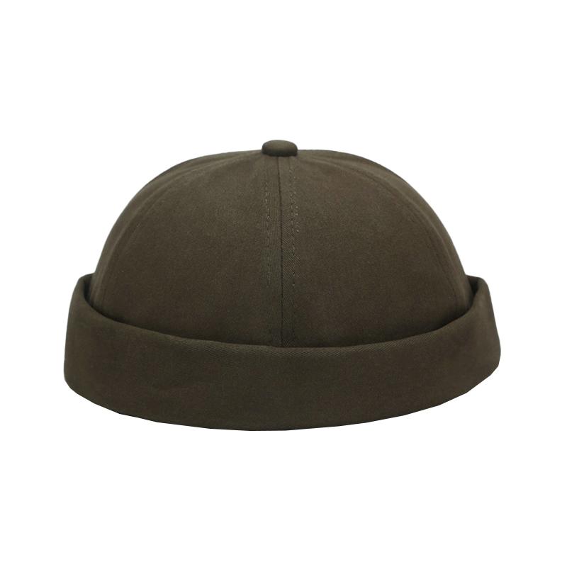 1Pc Hip Hop Adjustable Skullcap Hat Casual Docker Brimless Sailor Unisex Cotton Cap