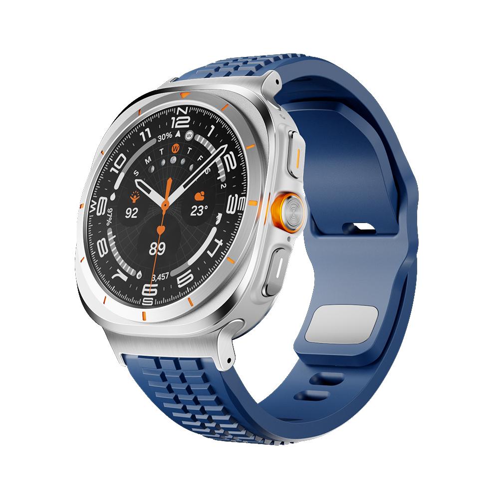 Sport Silicone Strap for Samsung Galaxy Watch Ultra 2025 Bracelet Men Wrist Band for Samsung Galaxy Watch Ultra 47mm 2024 Correa