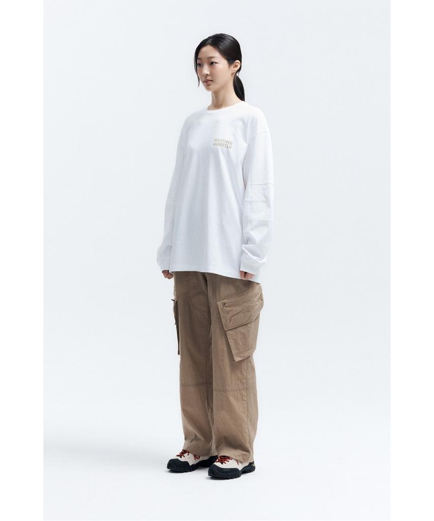 Koolongseupocheu Wm Unisex Long Sleeve Print T-Shirt 8Utbs26104Ivo