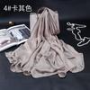 High Quality Luxury Holland Linen Fabric Scarf Shawl Woman Scarves And Wraps Foulard  Muslim Hijab