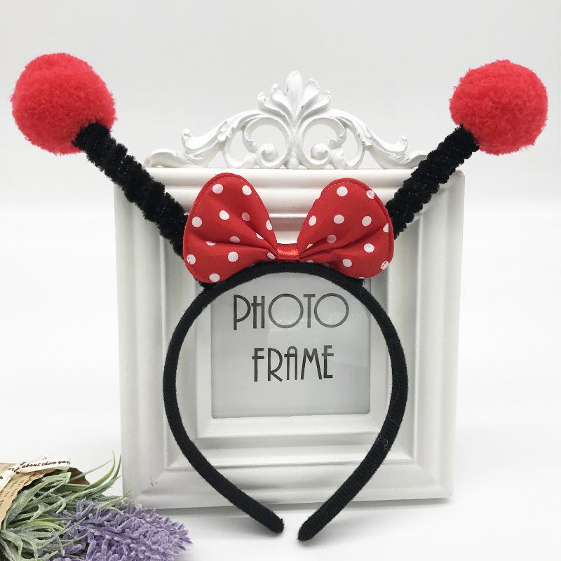 Halloween Bijen & Lieveheersbeestjes Hoofdband Bril Set voor Kinderen - Feestelijke Kostuumaccessoires voor Halloween, Kerstmis en Optredens