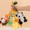 Stuffed Design Stuffed Animal Doll Multicolor Hanging Pendants  Bag Ornament