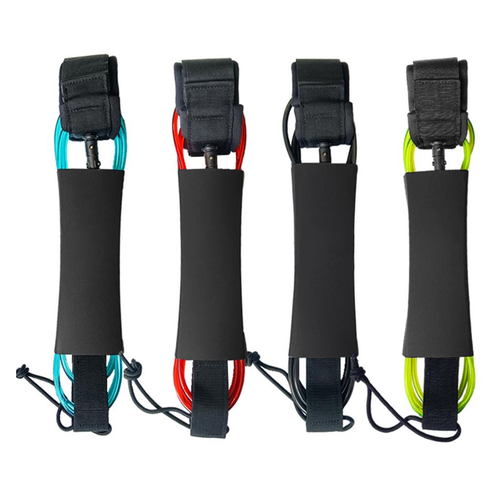 High Strengths Elastics Surfing Leashes Reliability Flexible Surfboard Foot Rope for Secure Surfing Experience
