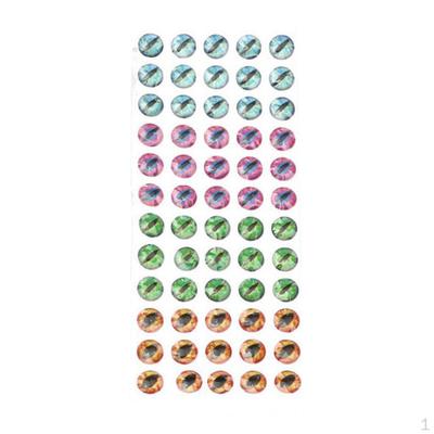 6/812mm 4D Holographic Lure Eyes Fly Tying Jigs Crafts Dolls