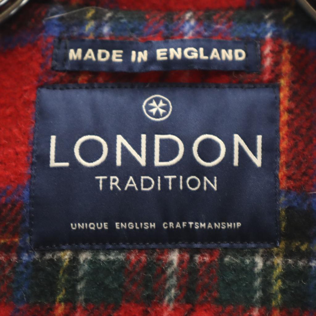 LONDON TRADITION Made In England Wool Blend Duffel Coat 34 Navy Women Used