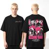 2026 Estate Caldo Anime Bocchi The Rock KESSOKU Band Maglietta Y2K Unisex Moda Trendy Maglietta Larga Cotone Gotica Maglietta Girocollo