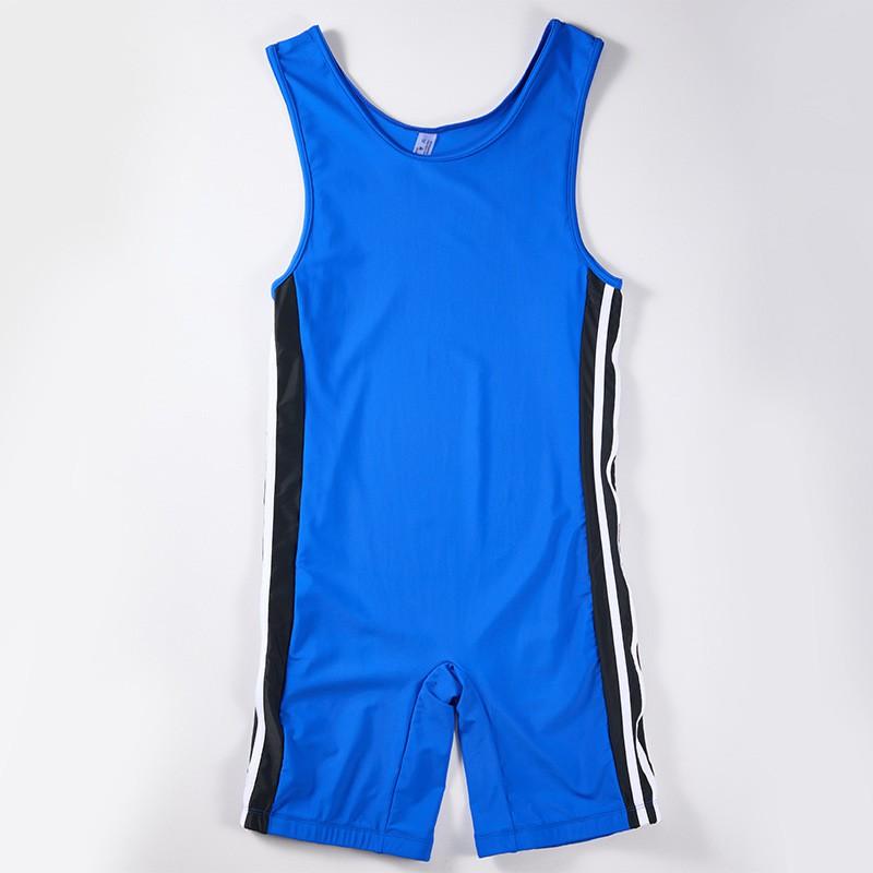 High Elasticity Wrestling Singlet Men Women - Nylon Spandex Training Competition Suit Weightlifting Judo Hurdles