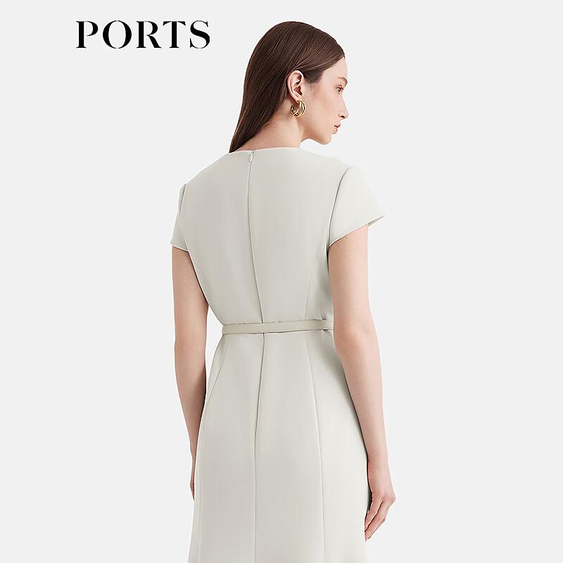 PORTS Women's Belted Midi Dress