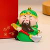 Resin Chinese Wealth God Ornament Guanyin Chinese God Chinese New Year Figurines Tathagata Maitreya New Year Mascot Doll