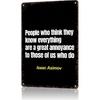 Vintage Metallschild Plakette 20x30cm Blechposter Humor Retro Bar Pub Wanddekor